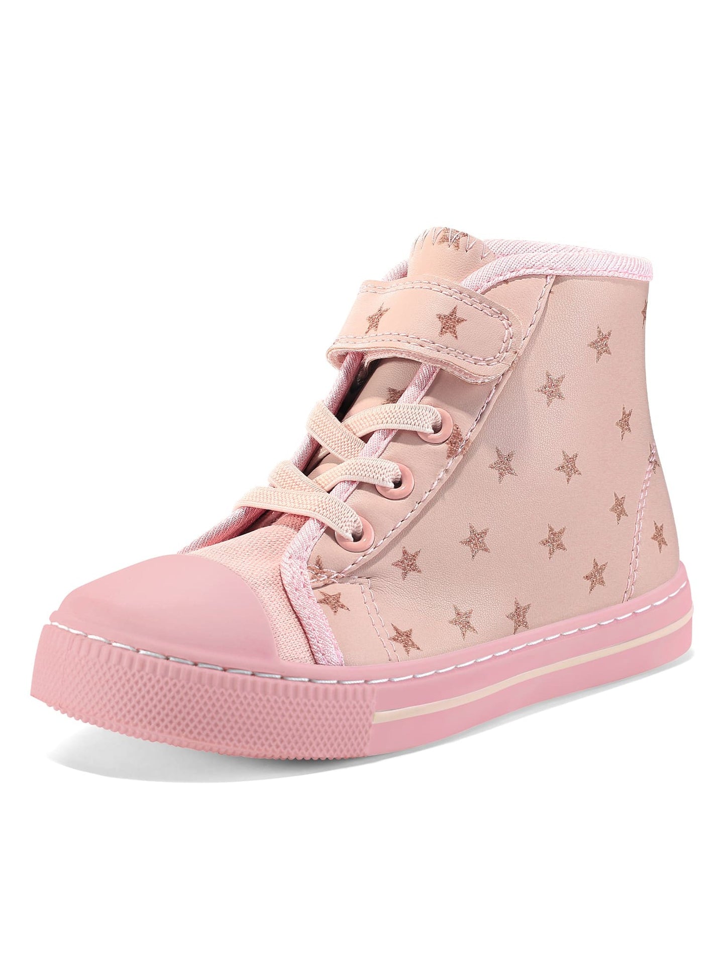 PENNYSUE Toddler Girls Sneakers Children Canvas High Top Sneakers Kids School Shoes