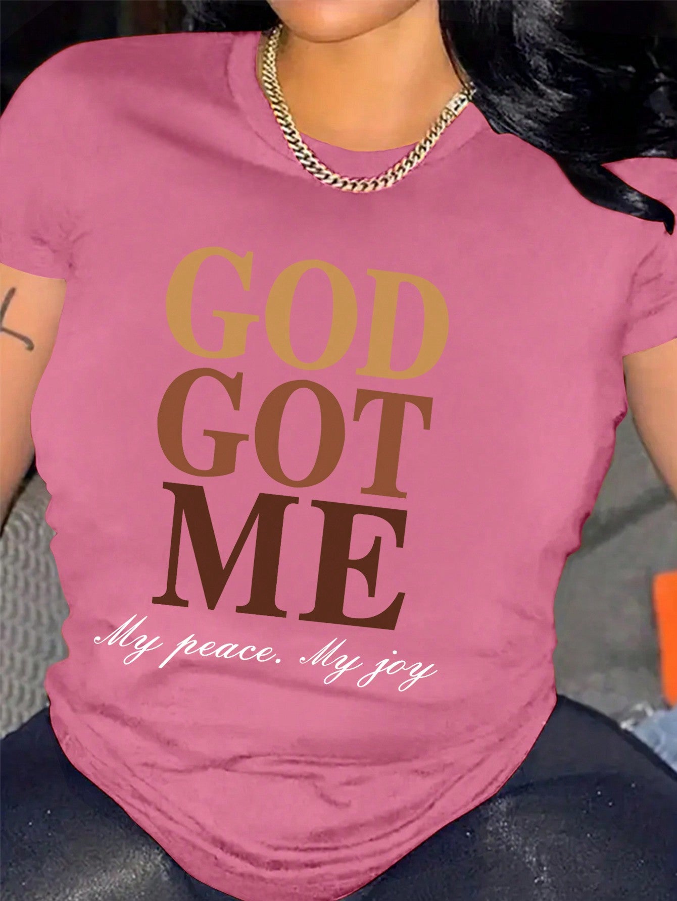 Slayr Slogan Graphic Drop Shoulder Tee