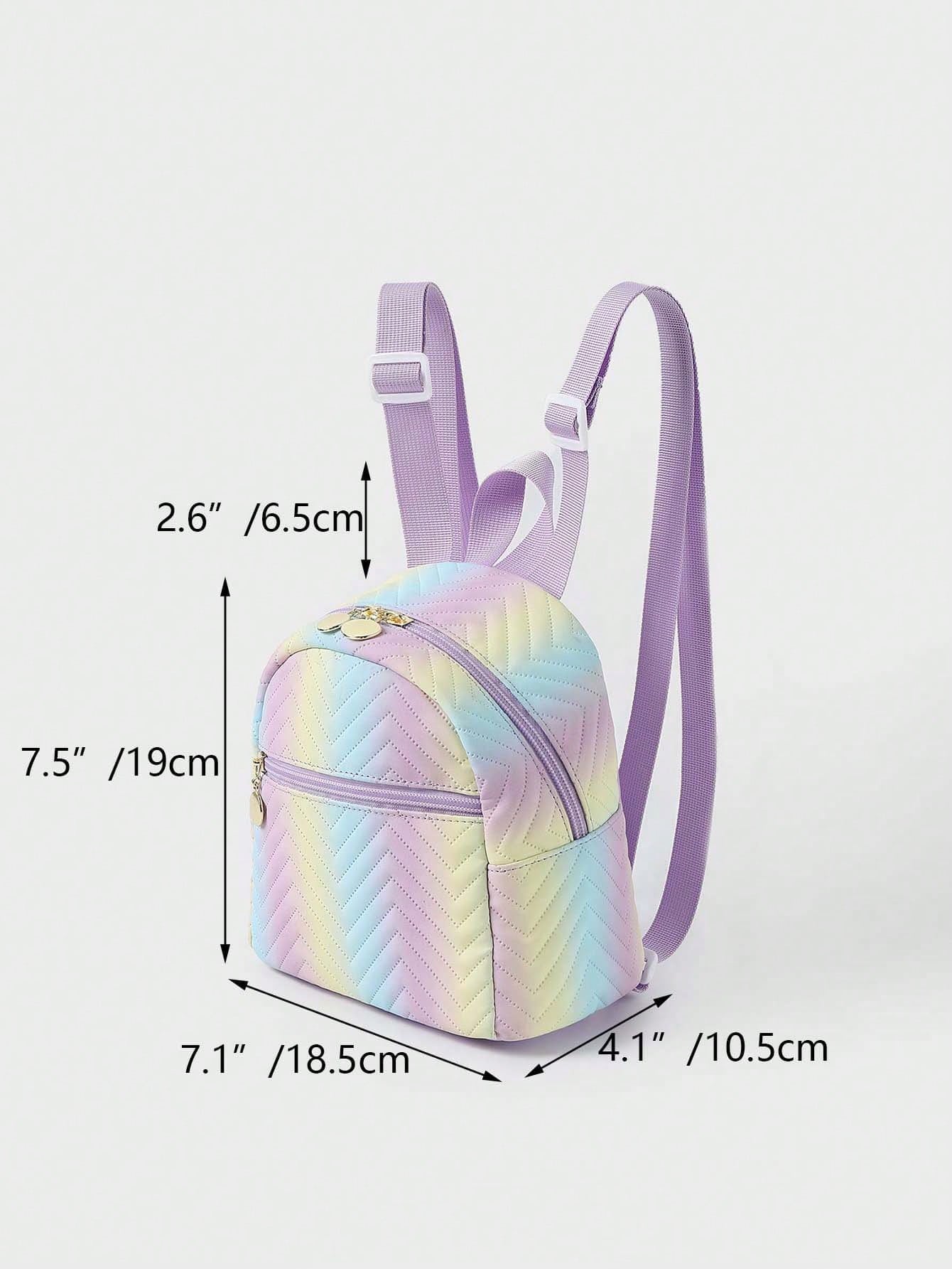 1pc Mini Cute Candy-Colored Children's Backpack, Suitable For Girls, Primary School Students, Middle School Students, Travel Vacations, Schools, Holiday Gifts, Daily Use