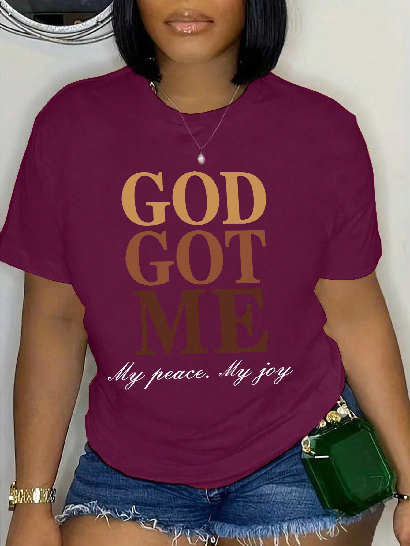 Slayr Slogan Graphic Drop Shoulder Tee
