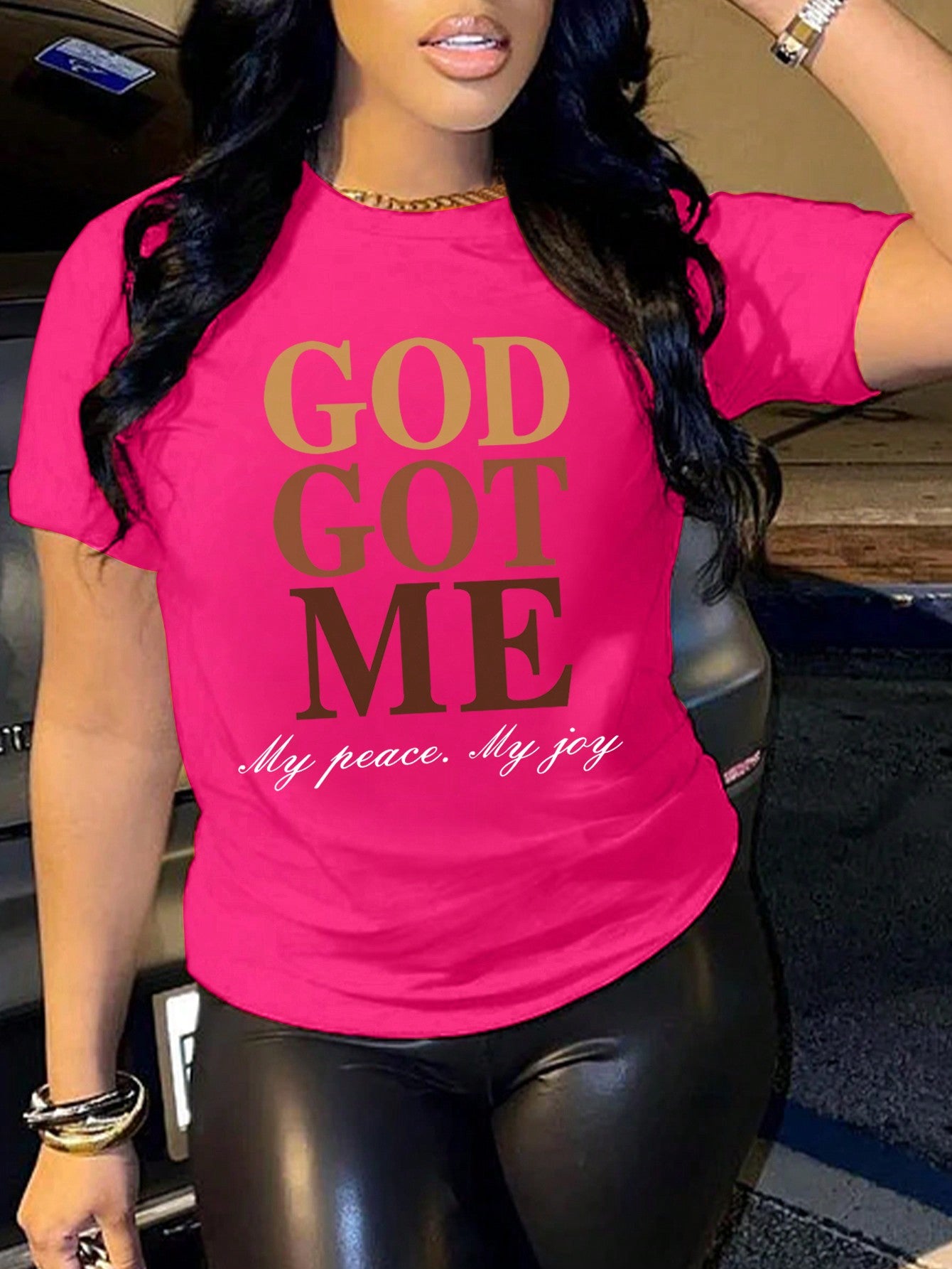 Slayr Slogan Graphic Drop Shoulder Tee