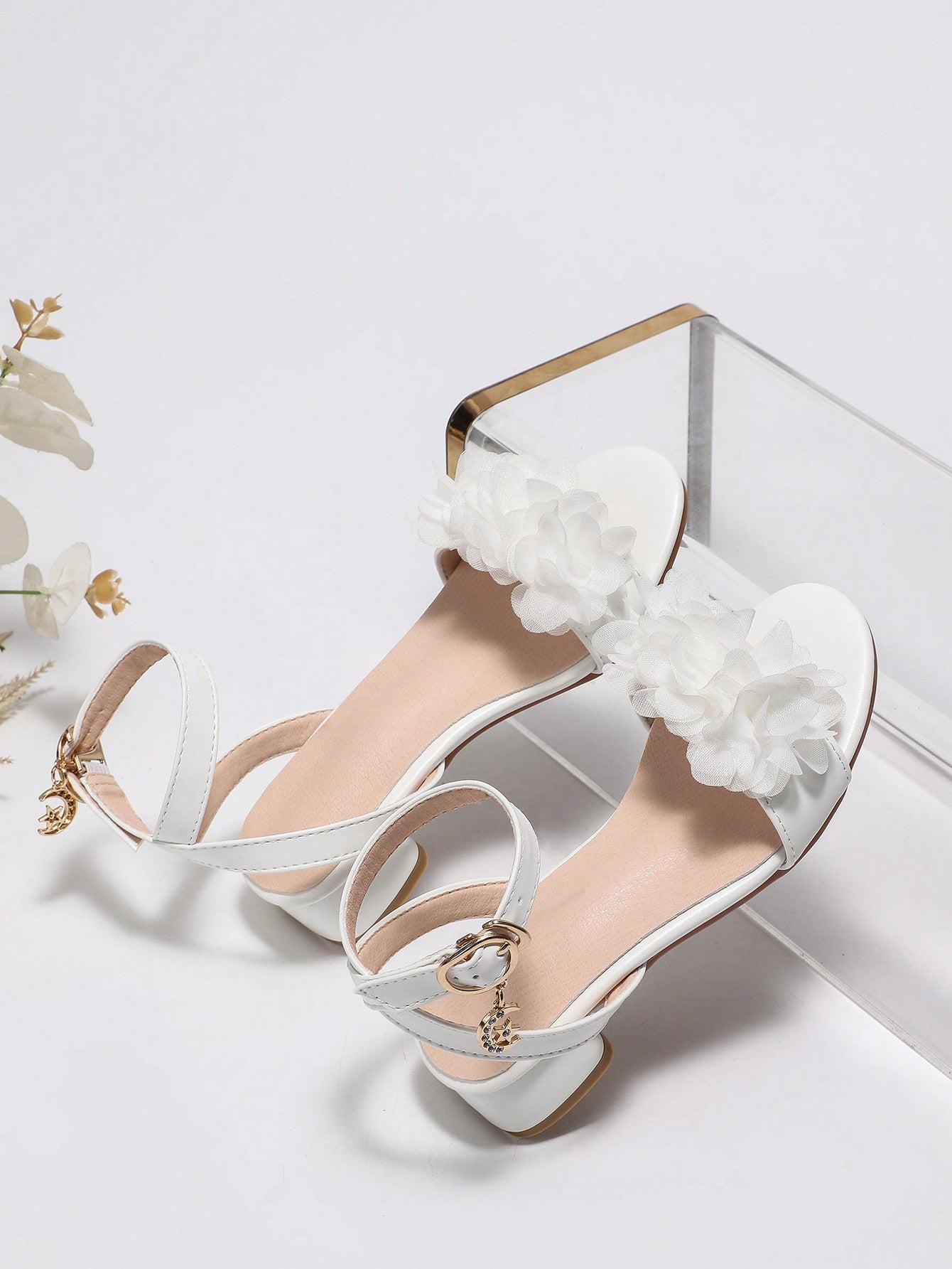 New Fashion Comfortable Children's High Heels Sandals, Roman Shoes, Princess Performance Shoes