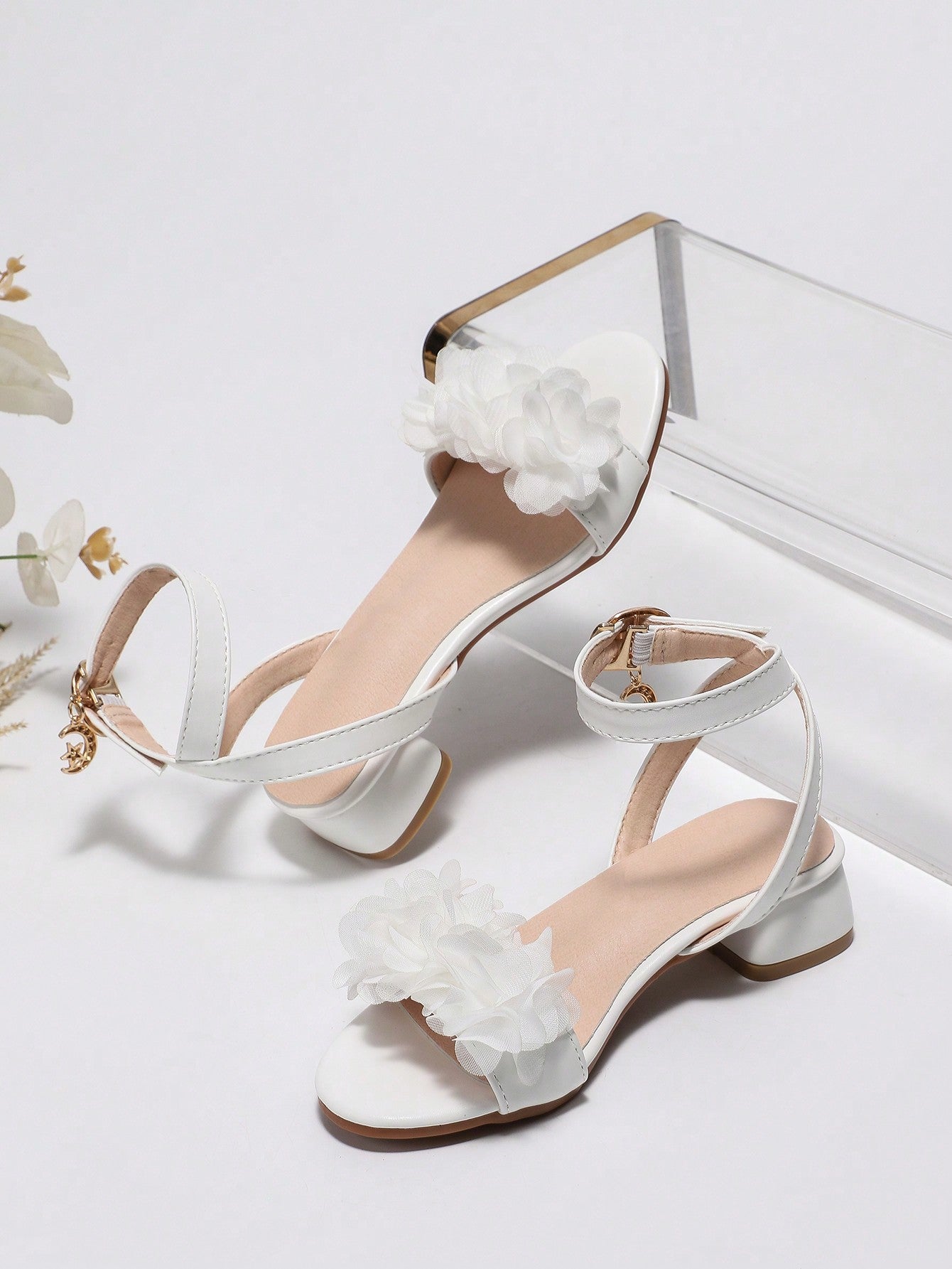 New Fashion Comfortable Children's High Heels Sandals, Roman Shoes, Princess Performance Shoes