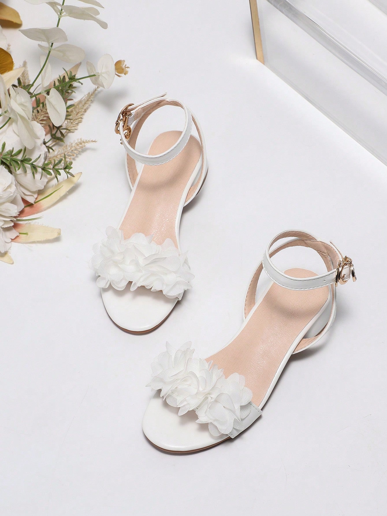 New Fashion Comfortable Children's High Heels Sandals, Roman Shoes, Princess Performance Shoes