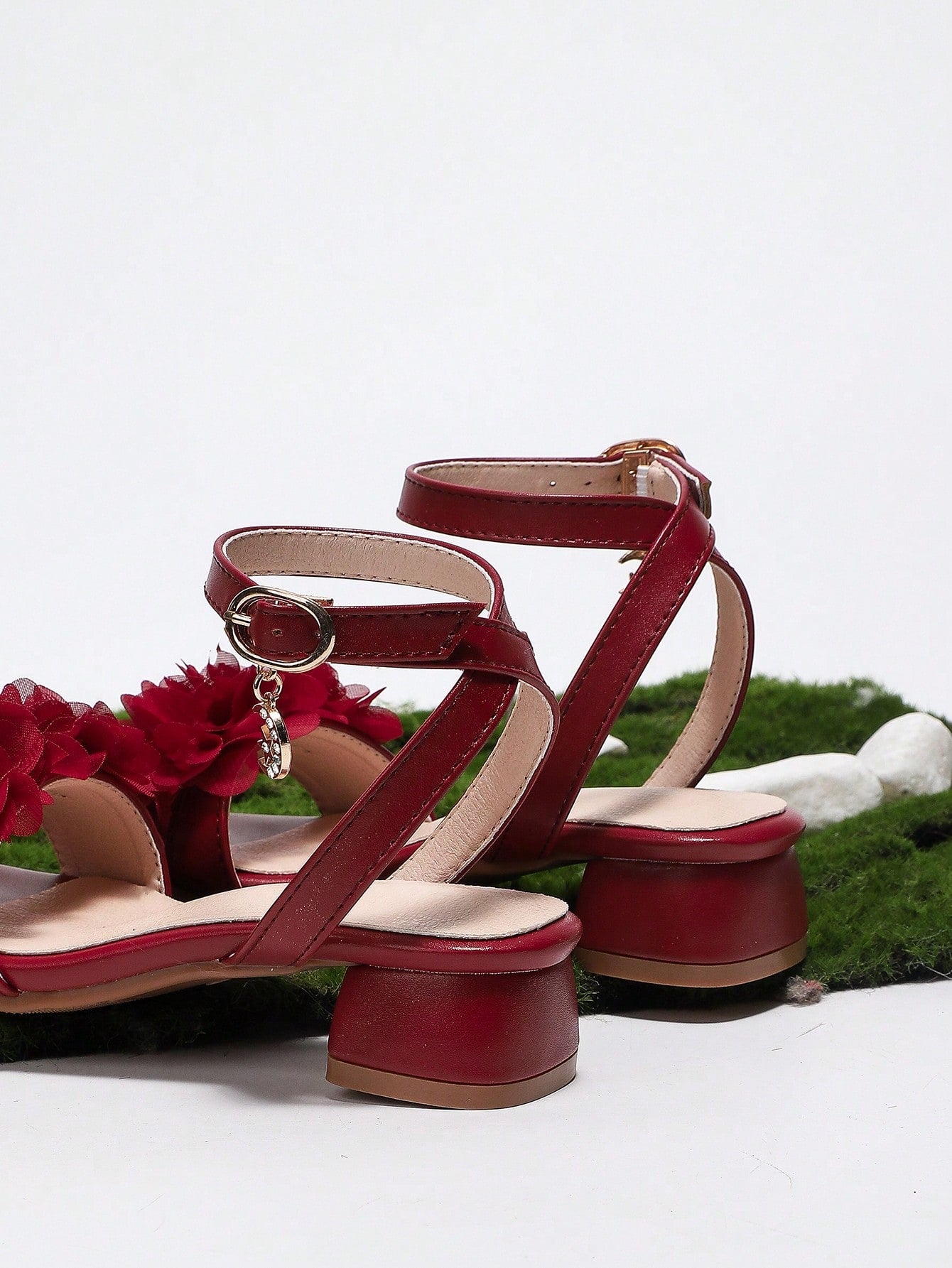 New Fashion Comfortable Children's High Heels Sandals, Roman Shoes, Princess Performance Shoes