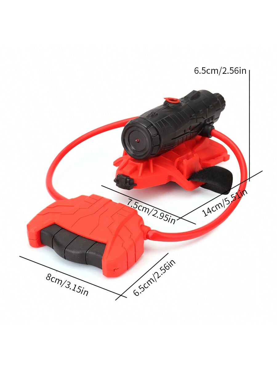 One Wrist Water Gun Launcher Toy, Hero Role Play Prop, Summer Kids Wear On Arm Water Play Outdoor Interactive Game Boys Festival Party Gift (Random Color)