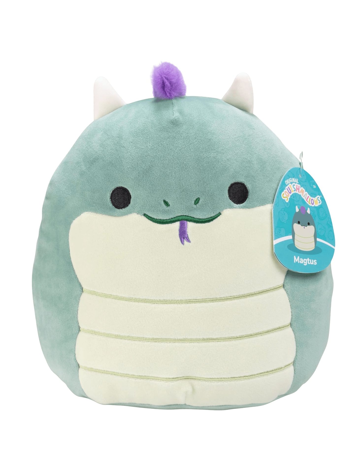 Squishmallows 10-Inch Magtus The Basilisk - Official Jazwares Plush - Collectible Cute Soft