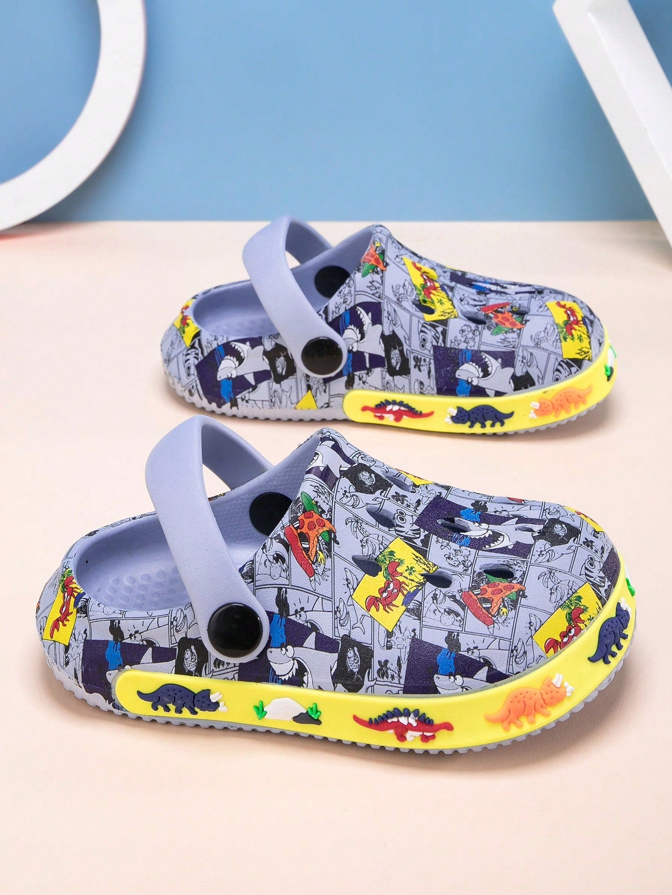 Kids Boys Girls Casual Beach Sport Garden Jelly Shoes Cute Toddler Non-Slip Lightweight Sandals