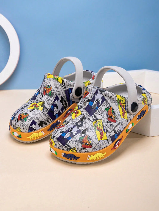 Kids Boys Girls Casual Beach Sport Garden Jelly Shoes Cute Toddler Non-Slip Lightweight Sandals