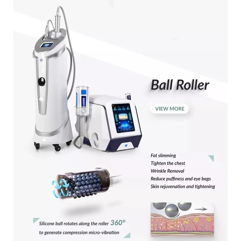 2024 Professional Roller Massage Shaping Slimming Physical Therapy Cellulite Removal Inner Ball Roller Vela Body Shape Machine