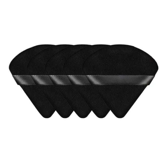 5/10/15/30/50Pcs Mini Portable Triangle Powder Puff Dry Soft Sponges Loose Powder Setting Makeup Air Puff Tools