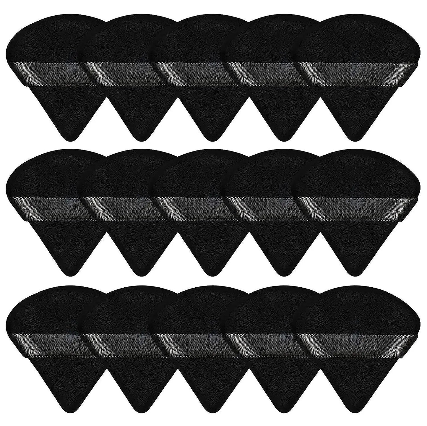 5/10/15/30/50Pcs Mini Portable Triangle Powder Puff Dry Soft Sponges Loose Powder Setting Makeup Air Puff Tools