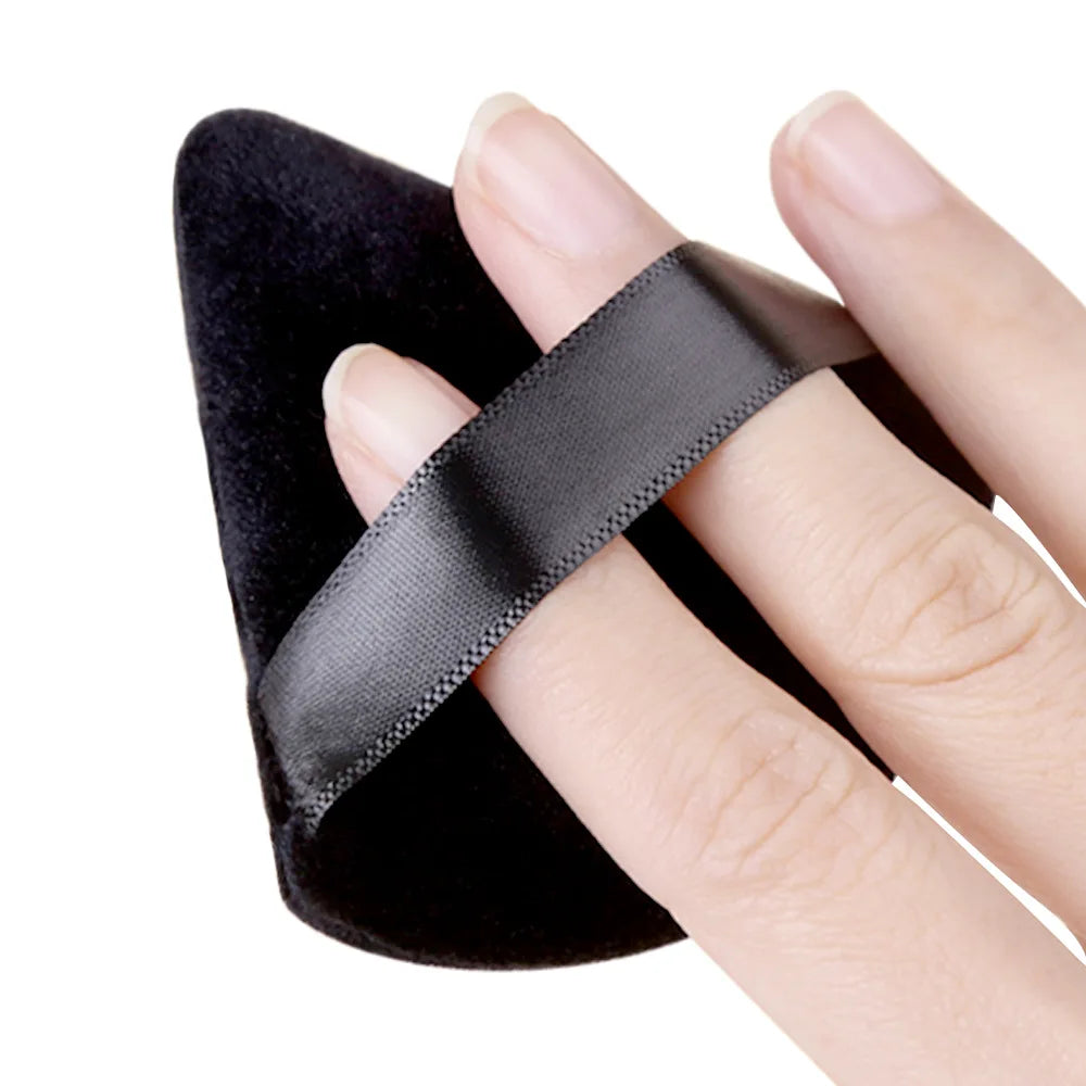 5/10/15/30/50Pcs Mini Portable Triangle Powder Puff Dry Soft Sponges Loose Powder Setting Makeup Air Puff Tools