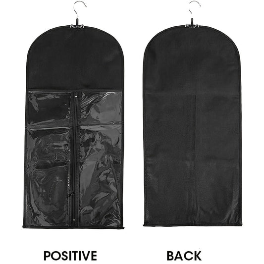 Wig Storage Bag And Hanger For Multiple Wigs Dustproof Easy Wigs Organizer PVC Bag With Zipper