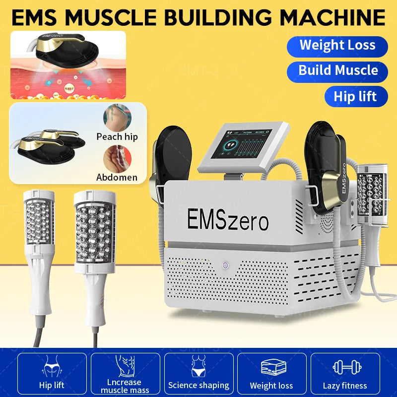 EMSZERO 2 in 1 Roller Massage Lose Weight Therapy 40K Compressive Micro vibration Vacuum 5D Body slimming Machine 2024 Upgraded