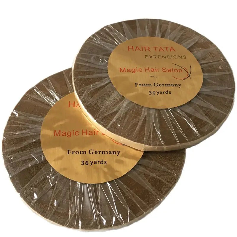 1 roll 36 yards width 1cm Double side adhesive hair extensions tape TATA hair extension support tape for tape hair extension