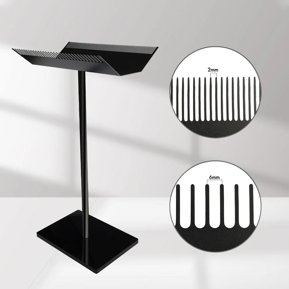 Hair Extension Holder Dismountable Wig Hair Display Holder Braiding Hair Separator Hair Extension Holder Organizer for Salons