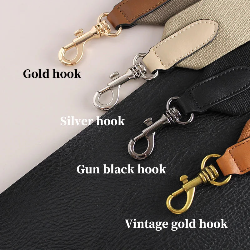 TINBERON Bag Canvas Shoulder Strap Handbag Accessories Bucket Bag Replacement Bag Strap Adjustable Crossbody Bag Shoulder Straps