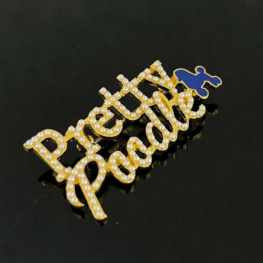 SIGMA GAMMA RHO Greek alphabet beautiful Poodle jewelry brooch