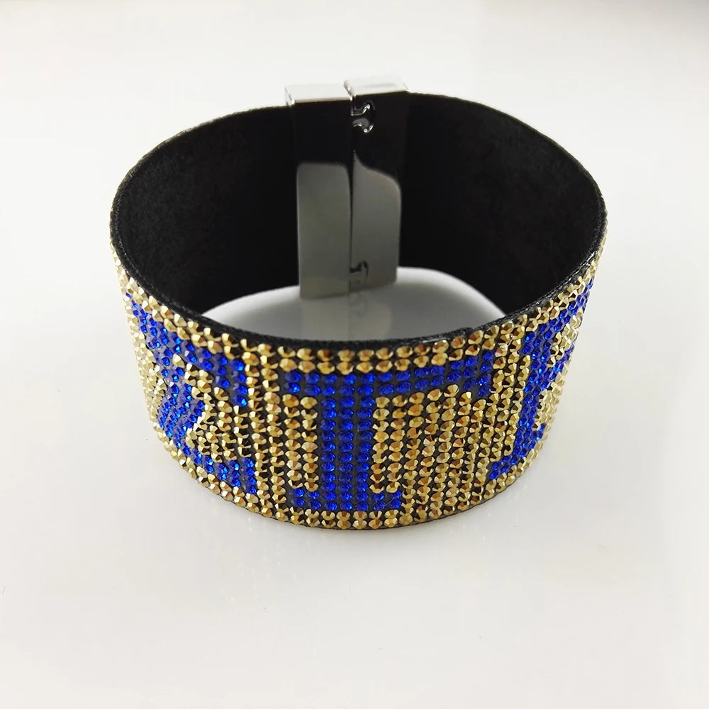 316L stainless steel Sigma Gamma Rho charm bracelet jewelry