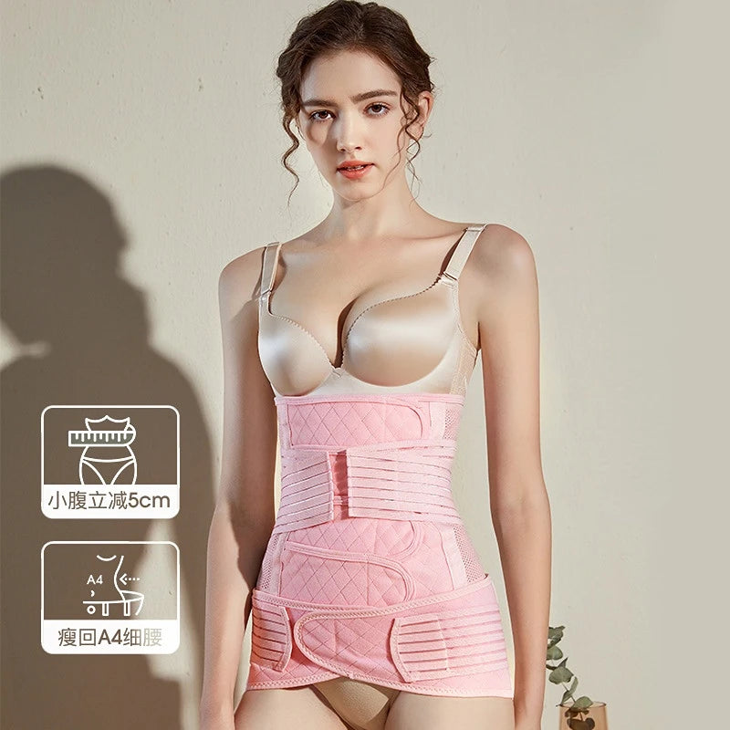 Waist Trainer Body Shaper Shapewear Women's Tummy Tuck Belt Contouring Elastic Band In All Seasons Postpartum Tummy Belt