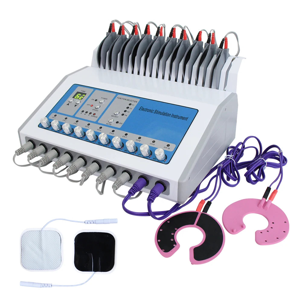 Weight Loss Machine Russia Waves EMS Electric Muscle Stimulator Body Massager Slimming Electro Myostimulation Device Skin Care