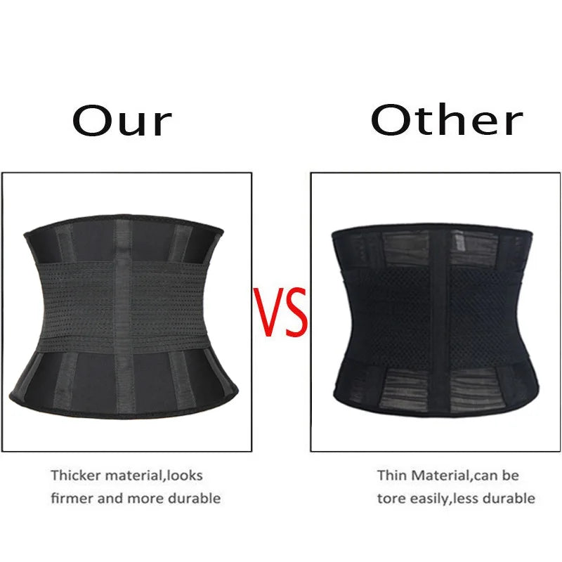 Women Waist Trainer Trimmer Corset Fitness Belt Xtreme Power Thermo Body ShaperBelt Cincher Slimming Wrap Workout Shapewear Faja